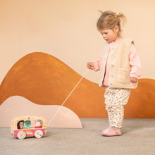 Afbeelding in Gallery-weergave laden, Lilliputiens Lena de Eenhoorn Magische Houten Bus - 83891