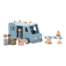 Afbeelding in Gallery-weergave laden, Little Dutch houten politiewagen - LD2541