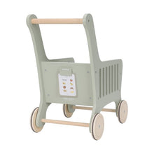Afbeelding in Gallery-weergave laden, Little Dutch houten winkelkar boodschappenwagen - LD2509