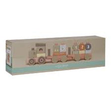 Afbeelding in Gallery-weergave laden, Diep in de zee 🩵 Little dutch houten blokkentrein tractor Little Farm - LD7154