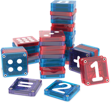 Afbeelding in Gallery-weergave laden, MAGNA-TILES® 254055LN Micromags - Learn Numbers 56 stuks
