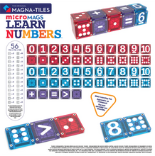 Afbeelding in Gallery-weergave laden, MAGNA-TILES® 254055LN Micromags - Learn Numbers 56 stuks