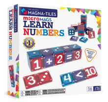 Afbeelding in Gallery-weergave laden, MAGNA-TILES® 254055LN Micromags - Learn Numbers 56 stuks