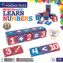Afbeelding in Gallery-weergave laden, MAGNA-TILES® 254055LN Micromags - Learn Numbers 56 stuks