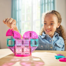 Afbeelding in Gallery-weergave laden, MAGNA - TILES® microMAGS Heart to Heart 26 Piece Travel Set