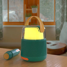 Afbeelding in Gallery-weergave laden, MOB - Karaoke Bluetooth set met lichtgevende speaker KS80