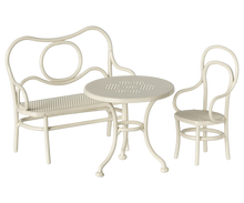 Afbeelding in Gallery-weergave laden, Maileg Café set Muis Off white 11-5106-00