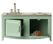 Afbeelding in Gallery-weergave laden, Maileg keuken muis mint groen 11-6100-00