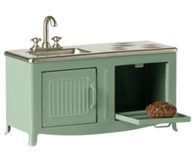 Afbeelding in Gallery-weergave laden, Maileg keuken muis mint groen 11-6100-00