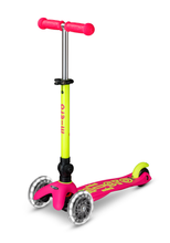 Afbeelding in Gallery-weergave laden, Micro Step - Micro Mini Micro inklapbaar LED roze/geel