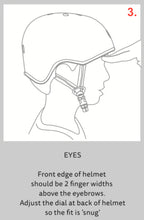 Afbeelding in Gallery-weergave laden, Micro helm Deluxe Mermaid - maat M (52-56 cm)