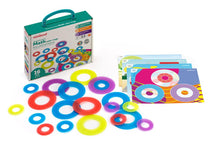 Afbeelding in Gallery-weergave laden, Miniland transparante Math Color Rings Lightpad - set 16 stuks