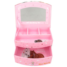 Afbeelding in Gallery-weergave laden, Depesche Miss Melody paarden sieradendoos klein Sundown - 12404