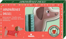 Afbeelding in Gallery-weergave laden, Moses Kerst handwarmer teckel - Groen