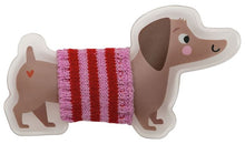 Afbeelding in Gallery-weergave laden, Moses Kerst handwarmer teckel - Rood