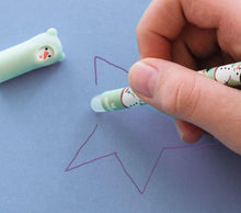 Afbeelding in Gallery-weergave laden, Moses Kerst uitwisbare gelpennen wintervrienden - 3 assorti