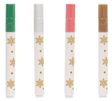 Afbeelding in Gallery-weergave laden, Moses Metallic raamstiften sterren 4 in set