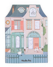 Afbeelding in Gallery-weergave laden, Moulin Roty kleurboek met 170 stickers Ecole de danse - 667600