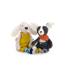 Afbeelding in Gallery-weergave laden, Moulin Roty Puce & Pilou knuffel hond Puce 25 cm - 684007