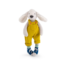 Afbeelding in Gallery-weergave laden, Moulin Roty Puce & Pilou knuffel hond Pilou geel 37 cm - 684008