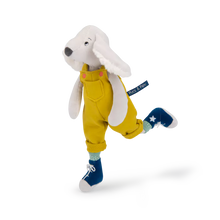 Afbeelding in Gallery-weergave laden, Moulin Roty Puce & Pilou knuffel hond Pilou geel 37 cm - 684008