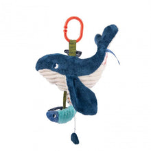 Afbeelding in Gallery-weergave laden, Moulin Roty de avonturen van Paulie - Muziekdoosje knuffel Walvis