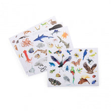 Afbeelding in Gallery-weergave laden, Moulin Roty over de hele wereld - Stickers Dieren van de wereld 78 stuks