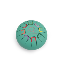 Afbeelding in Gallery-weergave laden, Moulin Roty tongtrommel klein Dans la jungle - Petrol groen