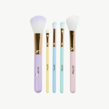 Afbeelding in Gallery-weergave laden, Oh Flossy 5-Piece Rainbow Makeup Brush Set