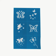 Afbeelding in Gallery-weergave laden, Oh Flossy Reusable Adhesive Face Paint & Makeup Stencils - 6 stencils