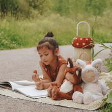 Afbeelding in Gallery-weergave laden, Adalind De Wachter 🩷 Olli Ella Cozy Dinkums Fox - Finnley