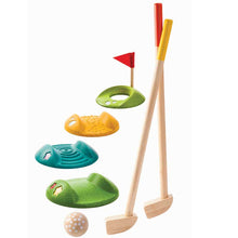 Afbeelding in Gallery-weergave laden, PlanToys houten mini golf set - 5683