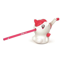 Afbeelding in Gallery-weergave laden, Puntenslijper eenhoorn/WIT MET ROZE