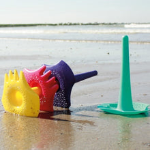 Afbeelding in Gallery-weergave laden, Quut Triplet Mellow Yellow - Banana geel - 3 in 1 schep, harkje, zeef