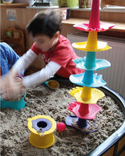 Afbeelding in Gallery-weergave laden, Quut Triplet Mellow Yellow - Banana geel - 3 in 1 schep, harkje, zeef