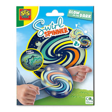 Afbeelding in Gallery-weergave laden, SES Swirl Spinner - Glow in the dark