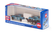Afbeelding in Gallery-weergave laden, SIKU 2565 - Dodge Charger met Dodge Challenger SRT Racing
