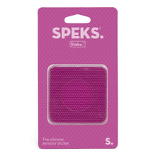 Afbeelding in Gallery-weergave laden, SPEKS Slabs - siliconen sensorische sticker - STATIC PURPLE