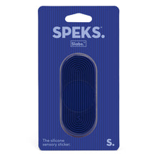 Afbeelding in Gallery-weergave laden, SPEKS Slabs - siliconen sensorische sticker - GROOVE BLUE