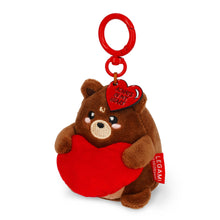 Afbeelding in Gallery-weergave laden, Legami Valentijn - Teddy Bear pluche sleutelhanger - Tiny Super Soft!