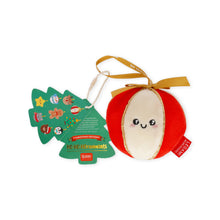 Afbeelding in Gallery-weergave laden, Legami Plush Christmas Decoration - Bal kerstbal - Oh-Oh-Ohrnaments