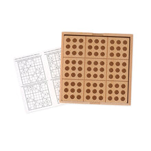 Afbeelding in Gallery-weergave laden, Legami Vintage Memories - Let's Sudoku - houten sudoku spel