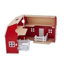 Afbeelding in Gallery-weergave laden, Schleich Farm World Retro Farm, Limited Edition houten stal - 42602