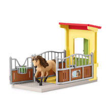 Afbeelding in Gallery-weergave laden, Schleich Farm World ponystal met Ijslander hengst - 42609