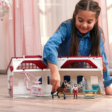 Afbeelding in Gallery-weergave laden, Schleich Horse Club - Paardenkliniek Helende hoeven - 42787