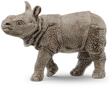 Afbeelding in Gallery-weergave laden, Schleich Wild Life Indian rhinoceros baby - 14860