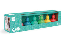Afbeelding in Gallery-weergave laden, Scratch set Van 6 Kermiseendjes + 2 houten hengels - Koraalrif