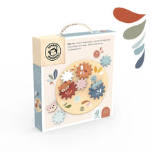 Afbeelding in Gallery-weergave laden, Speedy Monkey - houten tandrad radar puzzel - SP1030