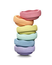 Afbeelding in Gallery-weergave laden, Stapelstein® Original Mini Rainbow Pastel - set 6 stuks