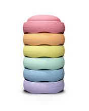 Afbeelding in Gallery-weergave laden, Stapelstein® Original Mini Rainbow Pastel - set 6 stuks